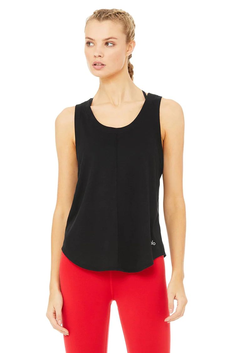 New Moon Tank - Black | Alo Yoga