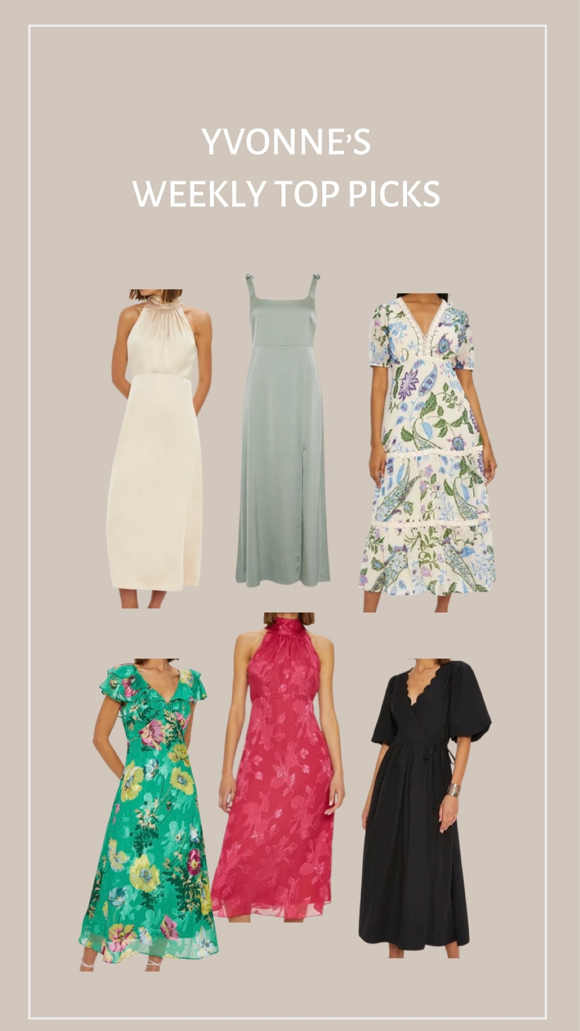 Weekly Top picks, Oasis Fashion, summer dresses, wedding guest, summer style, races, floral dress, outfit inspiration 

#LTKSeasonal #LTKstyletip #LTKeurope