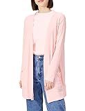 Amazon Essentials Women's Relaxed-Fit Lightweight Lounge Terry Open-Front Cardigan, Light Pink, X-La | Amazon (US)