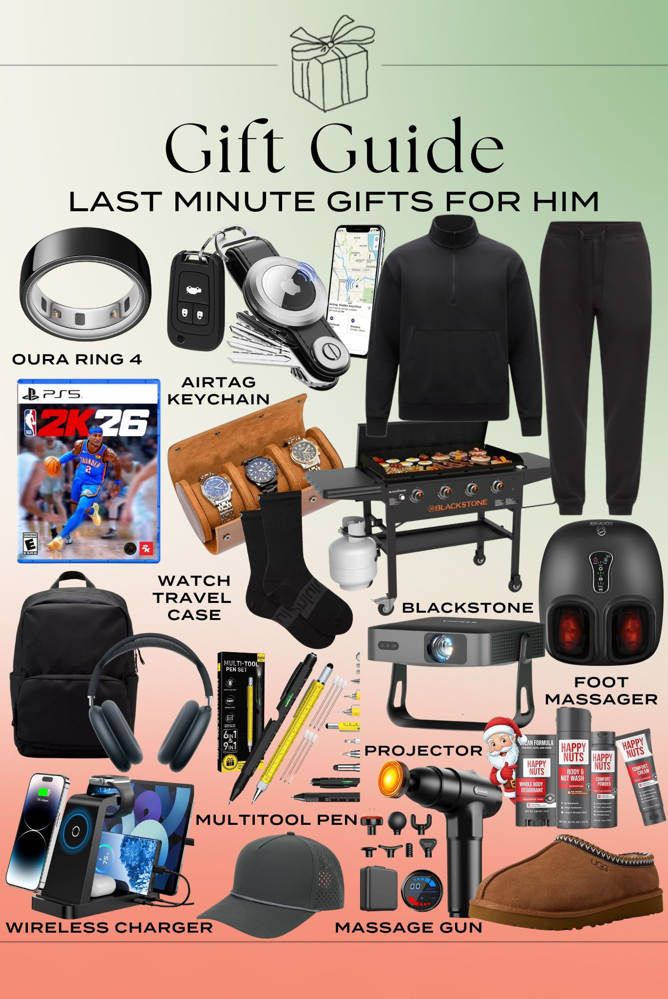 Last Minute Gifts for Him🎁 

 #LTKGiftGuide #LTKHoliday #LTKMens