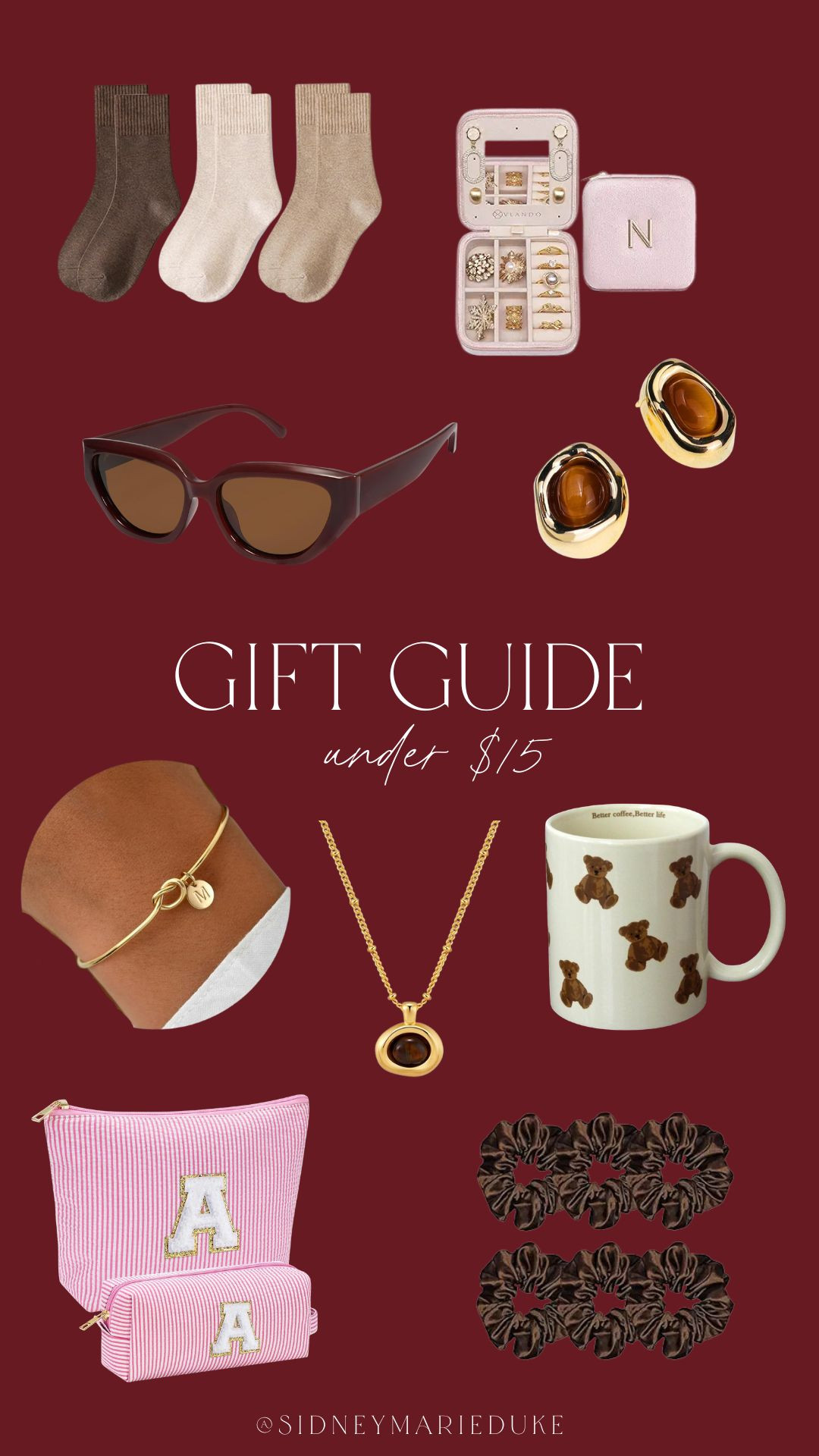 Gifts under $15! 🎁
 

#LTKGiftGuide