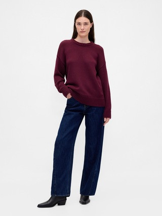 100% Cotton Oversized Sweater | Gap (US)