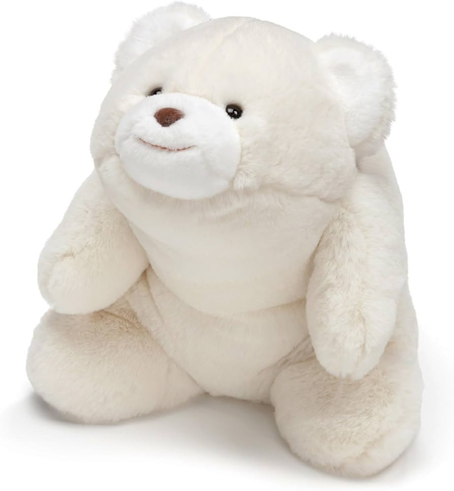 GUND Original Snuffles Teddy Bear, Premium Stuffed Animal for Ages 1 and Up, White, 10” | Amazon (US)