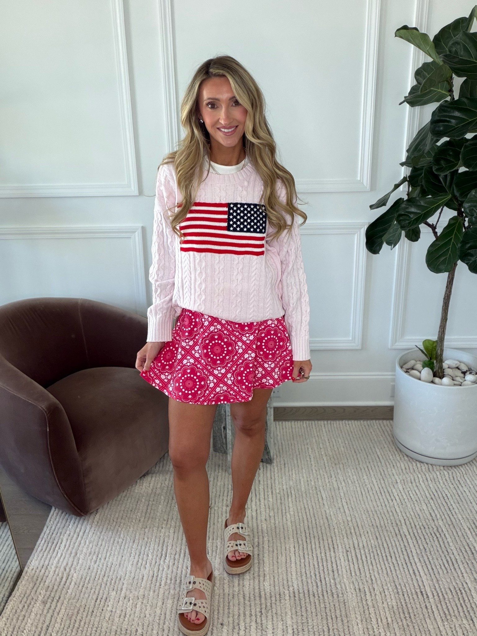 Beautiful outfit for Memorial Day weekend or Fourth of July!

#LTKgrwm #LTKmomlife #LTKootd