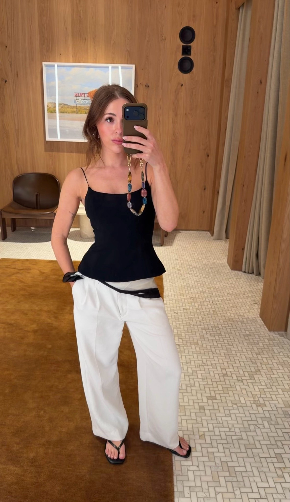 just a girl who loves a black and white outfit