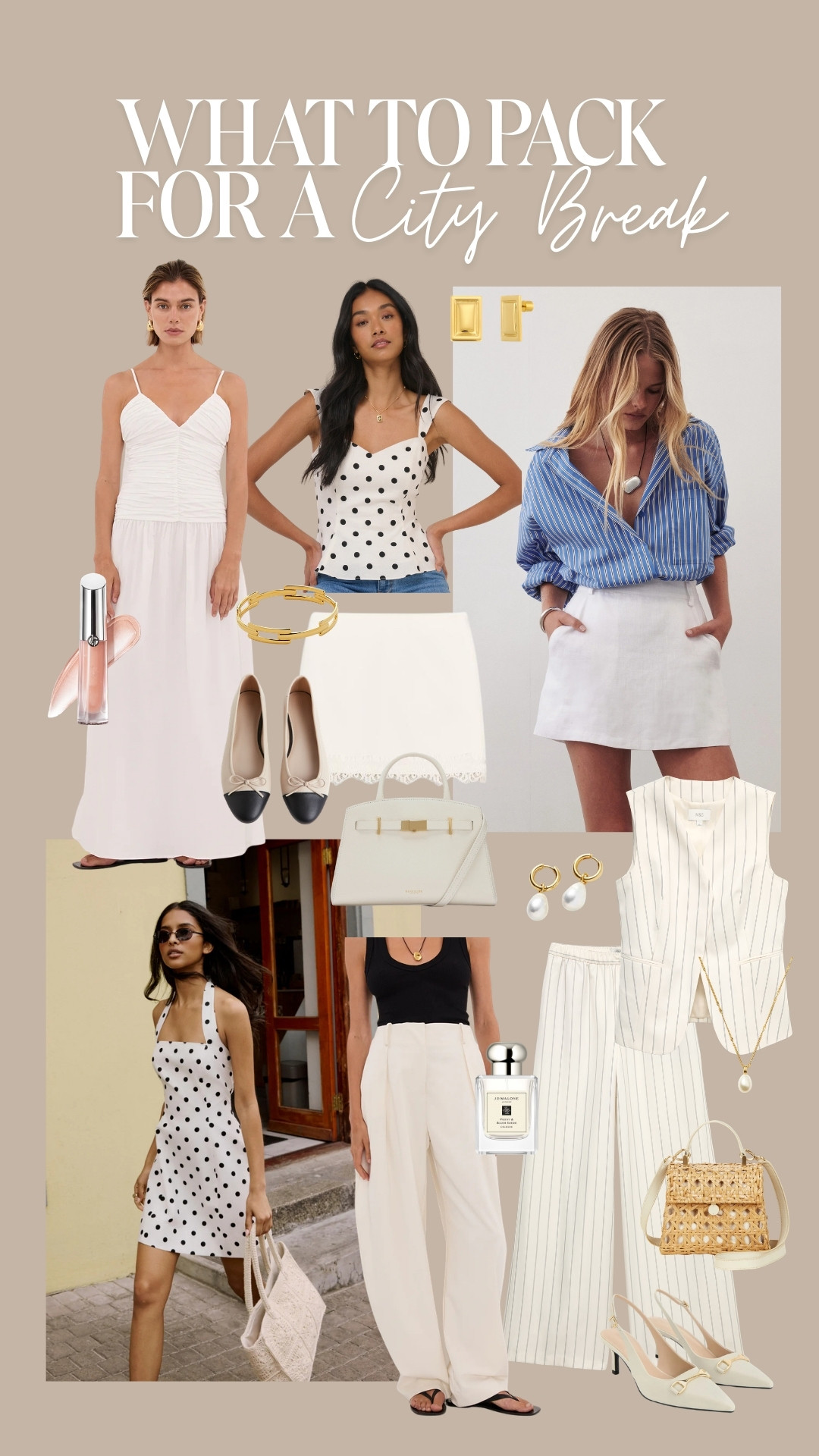 What to pack for a city break 🫶🏼
 

#LTKspring #LTKeurope #LTKtravel