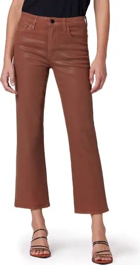 Joe's The Callie Coated High Waist Ankle Bootcut Jeans | Nordstrom | Nordstrom