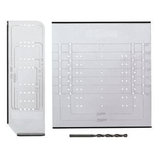Liberty Align Right Cabinet Hardware Installation Template Set AN0251C-CL-U | The Home Depot