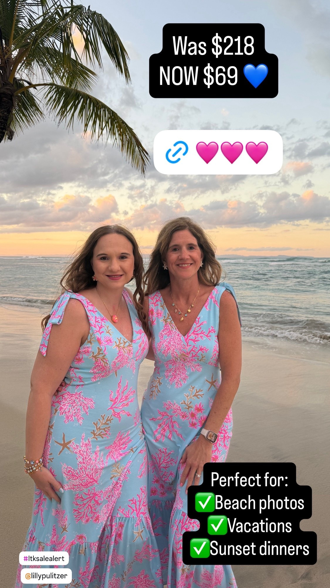 Maxi Dress 
This dress is pure beachside magic 🌴✨
Originally $218 → now just $69 😱
So flattering, flowy, and absolutely stunning for beach photos, vacations, or sunset dinners.
Don’t wait on this one!


#LillyPulitzer
#LillySale
#LillyDress
#LTKSale
#LTKStyle
#BeachStyle
#VacationDress
#ResortWear
#FamilyPhotos
#BeachPhotos
#SaleFinds
#CoastalStyle
#LTKBeauty 

Lilly Pulitzer dress, beach dress, vacation dress, Lilly sale, resort wear, flowy maxi dress, coastal style, resort dress, maxi dress, cruise dress, 

#LTKSaleAlert #LTKTravel #LTKFindsUnder100