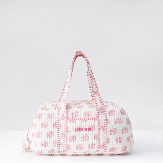 Block Print Duffle Bag | Mark and Graham