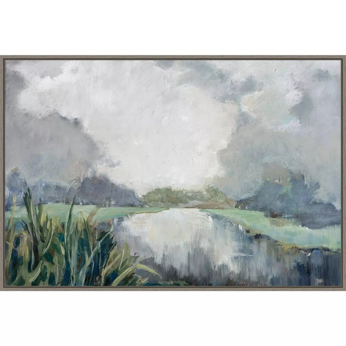33" x 23" Passage by Mary Parker Buckley Framed Canvas Wall Art Print - Amanti Art | Target