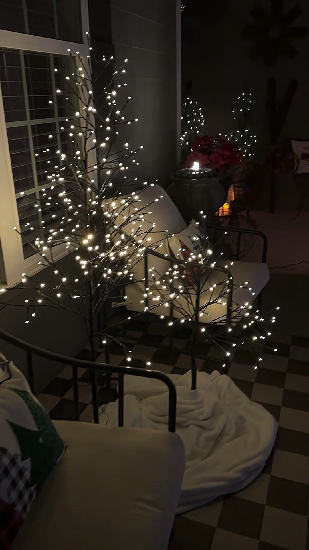 My Christmas Porch!!

Twinkle trees, garland, cedar trees, Norfolk pine wreath, bells, outdoor rug, twinkle lights

#LTKSeasonal #LTKHome #LTKHoliday