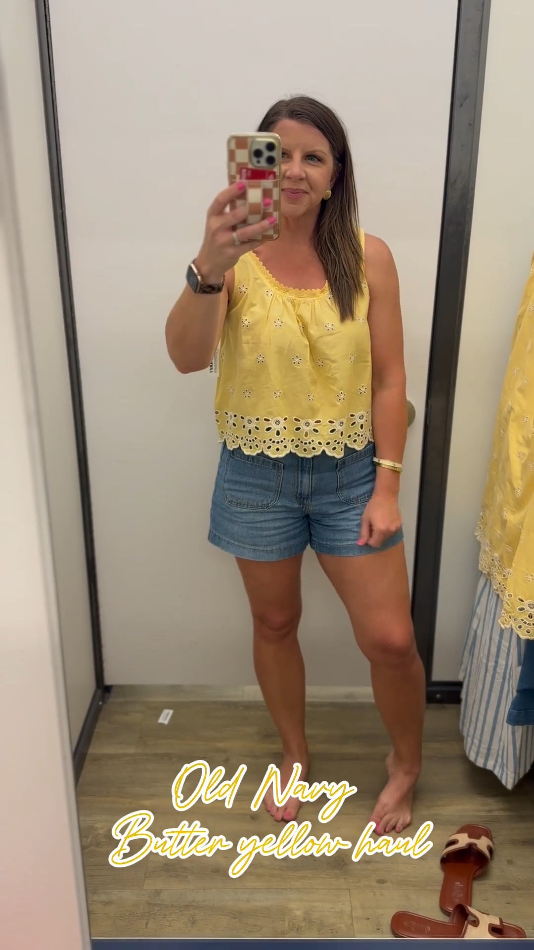 Anyone else loving the butter yellow this Spring?!? Old Navy has many great options this season! 

Butter yellow, 🧈 yellow, yellow top, old navy , gingham dress, spring fashion, spring outfit 

#oldnavy 

#LTKSeasonal