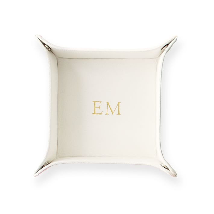 Classic Leather Catchall Tray | Mark and Graham