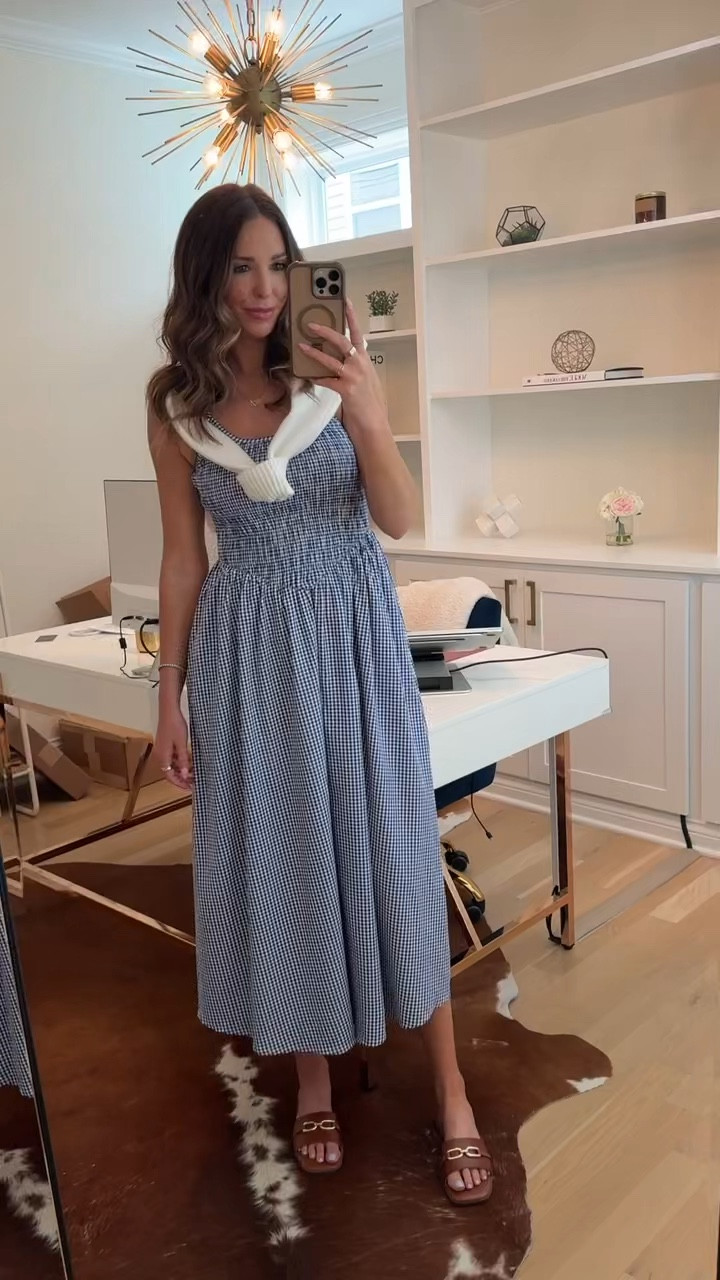 Loving this cute summer midi dress and comfy sandals! // wearing a small in the dress and cardigan, sandals fit true to size #summerdress #amazonfinds #fashion #founditonamazon #amazoncreatorfinds #womens

#LTKootd #LTKgrwm #LTKSeasonal