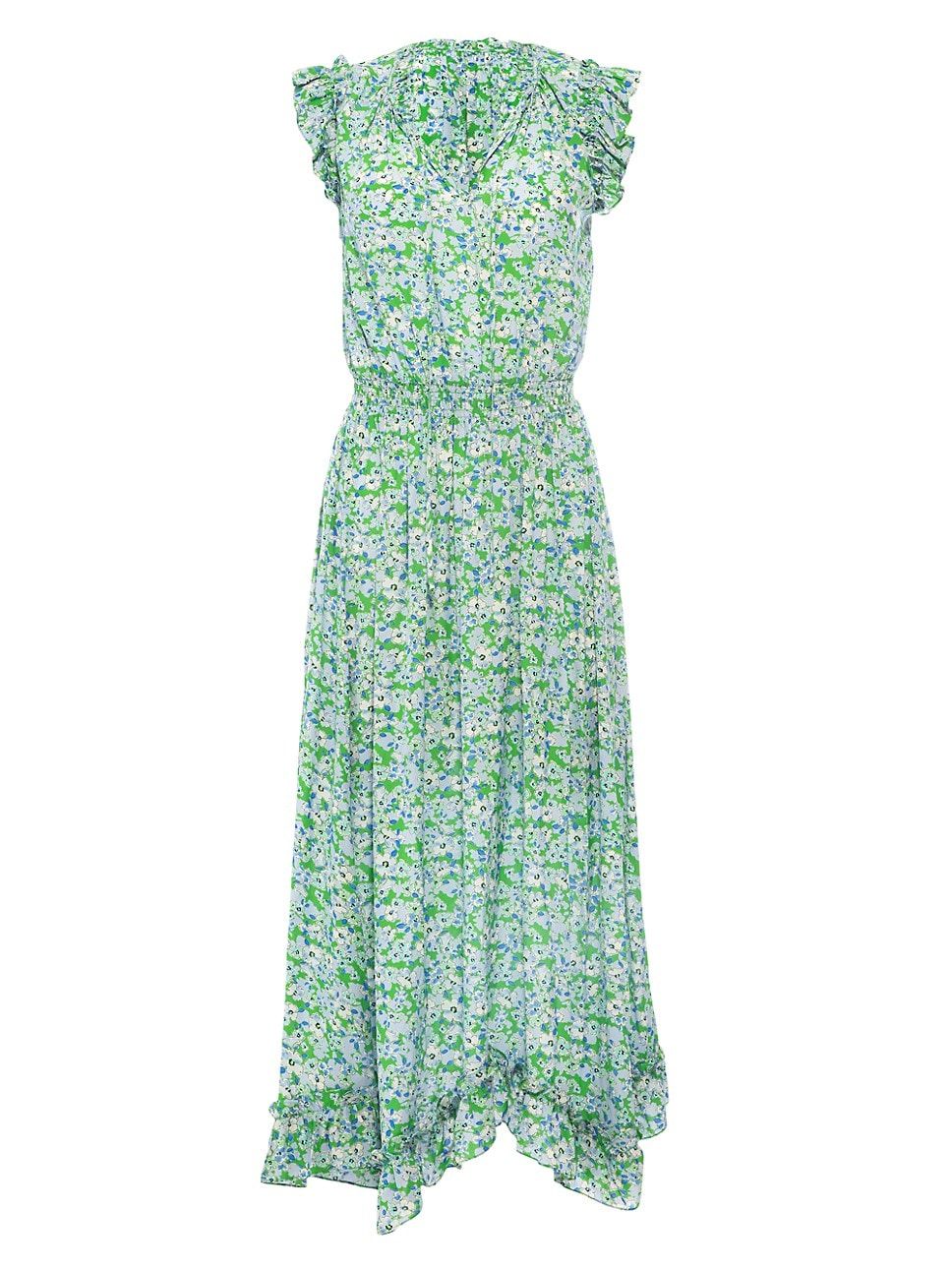 Liya Floral Midi-Dress | Saks Fifth Avenue