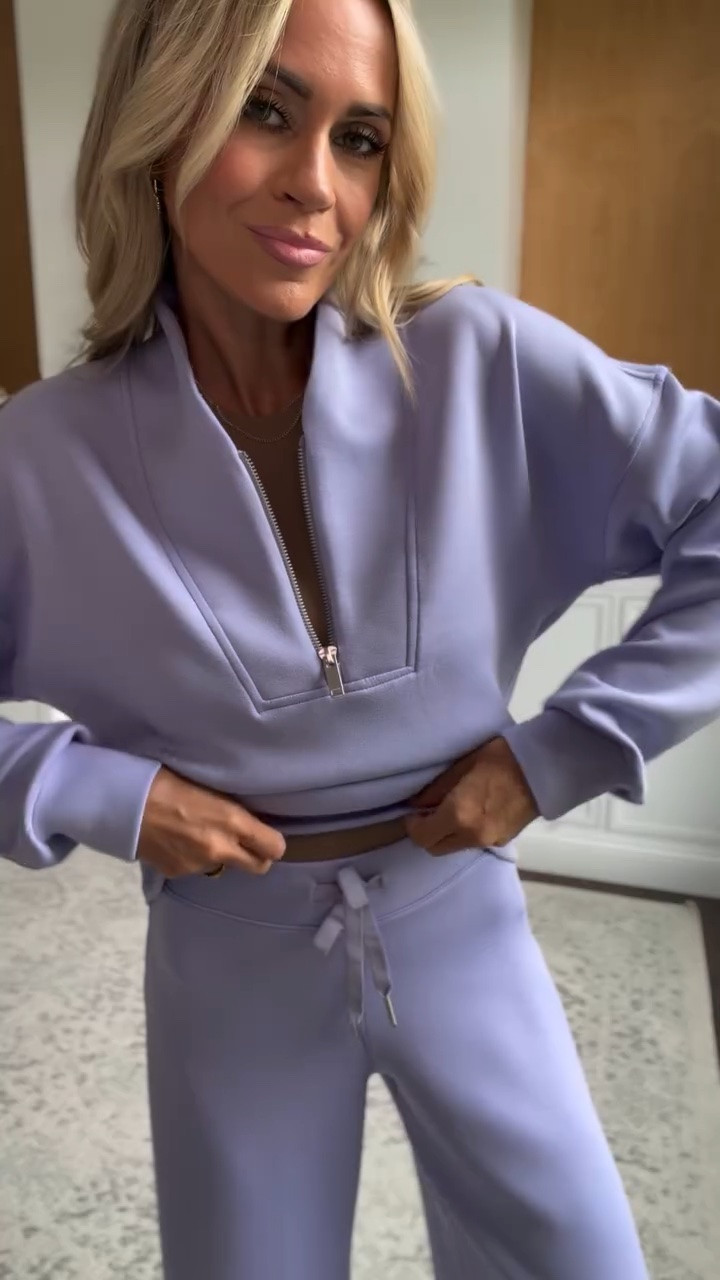Elevated lounge set that comes in length options!! Buttery soft cloud fabric - so many colors to choose from! It’s the perfect travel outfit or everyday elevated casual outfit you’ll reach for again and again

#traveloutfits #airportoutfit

#LTKgrwm #LTKootd #LTKTravel