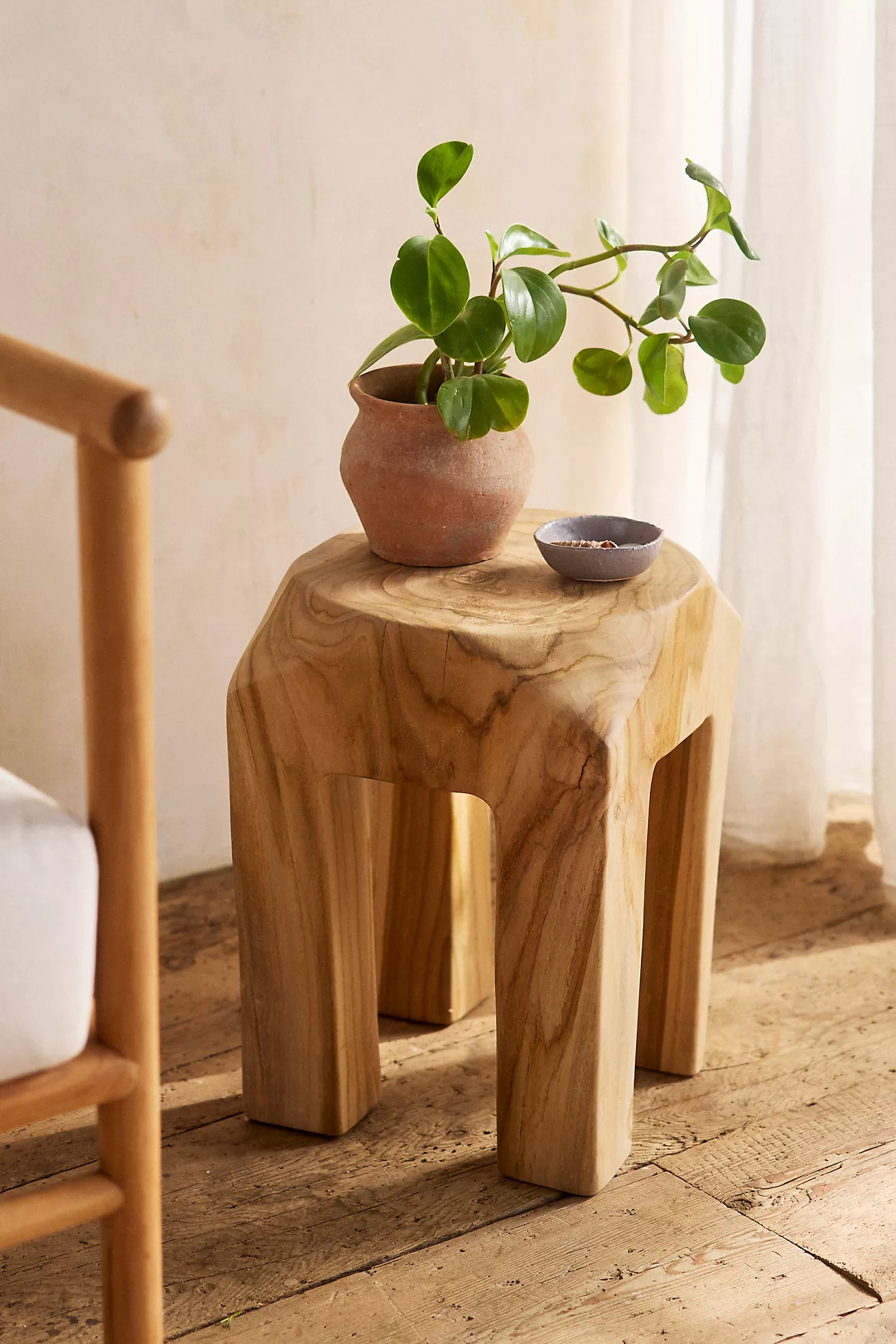 Teak Root Stool | Anthropologie (US)