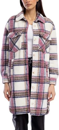 Plaid Long Shacket | Nordstrom