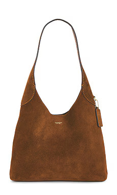 Coach Brooklyn Shoulder Bag 28 in Warm Brown from Revolve.com | Revolve Clothing (Global)