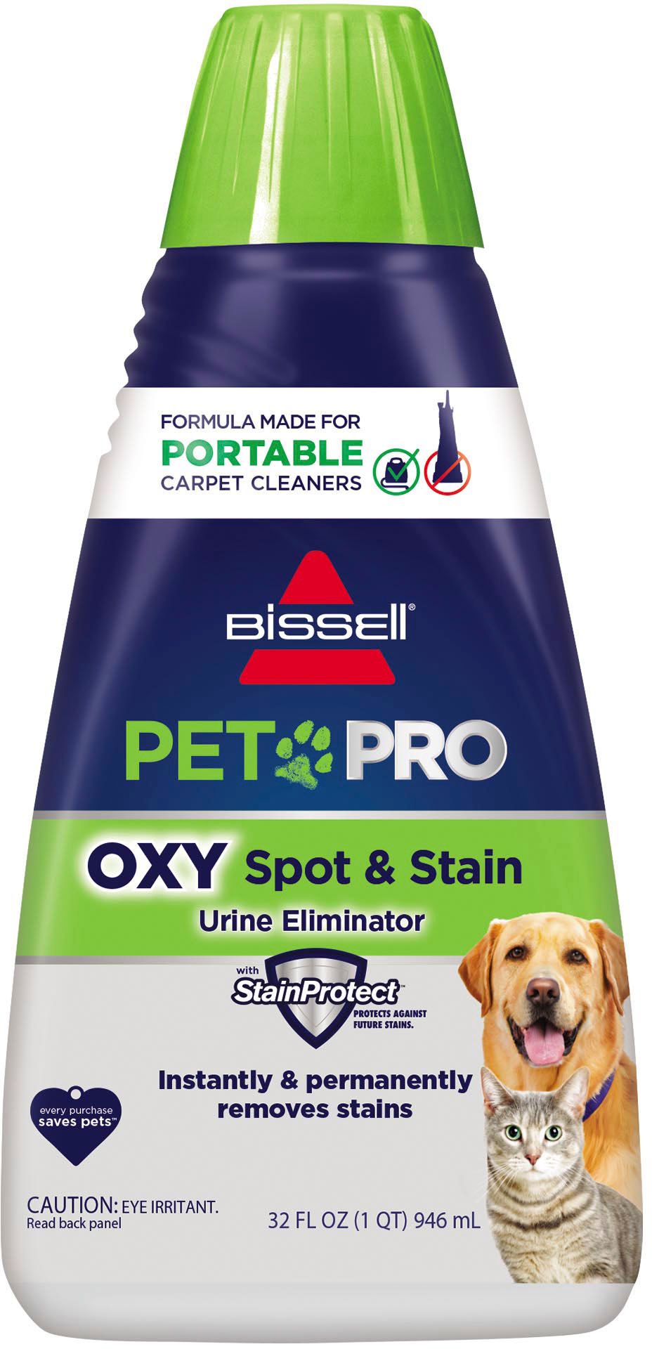 BISSELL PET PRO OXY Spot & Stain Formula for Portable Carpet Cleaners 2034 - Best Buy | Best Buy U.S.