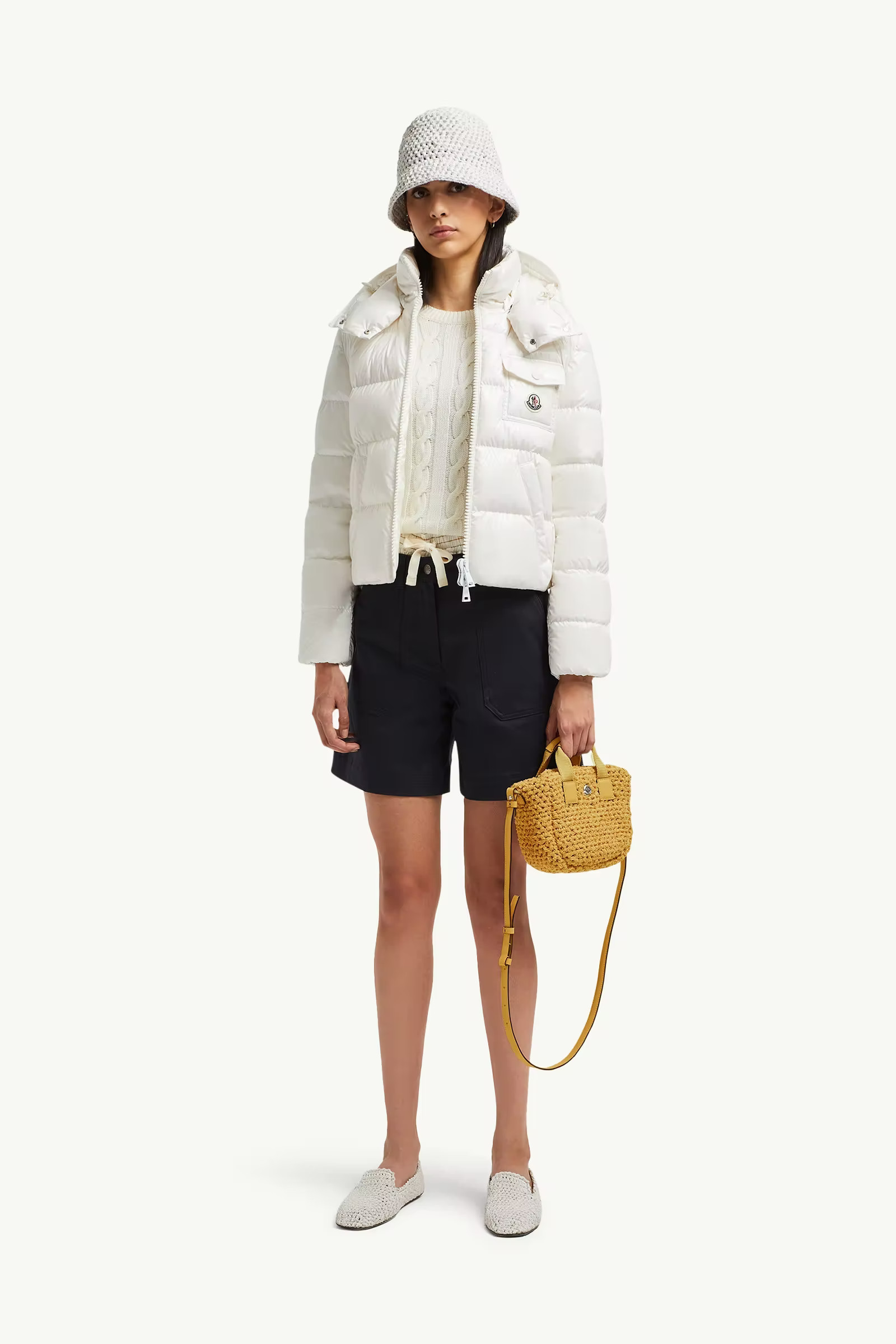 Andro Hooded Short Down Jacket | Moncler