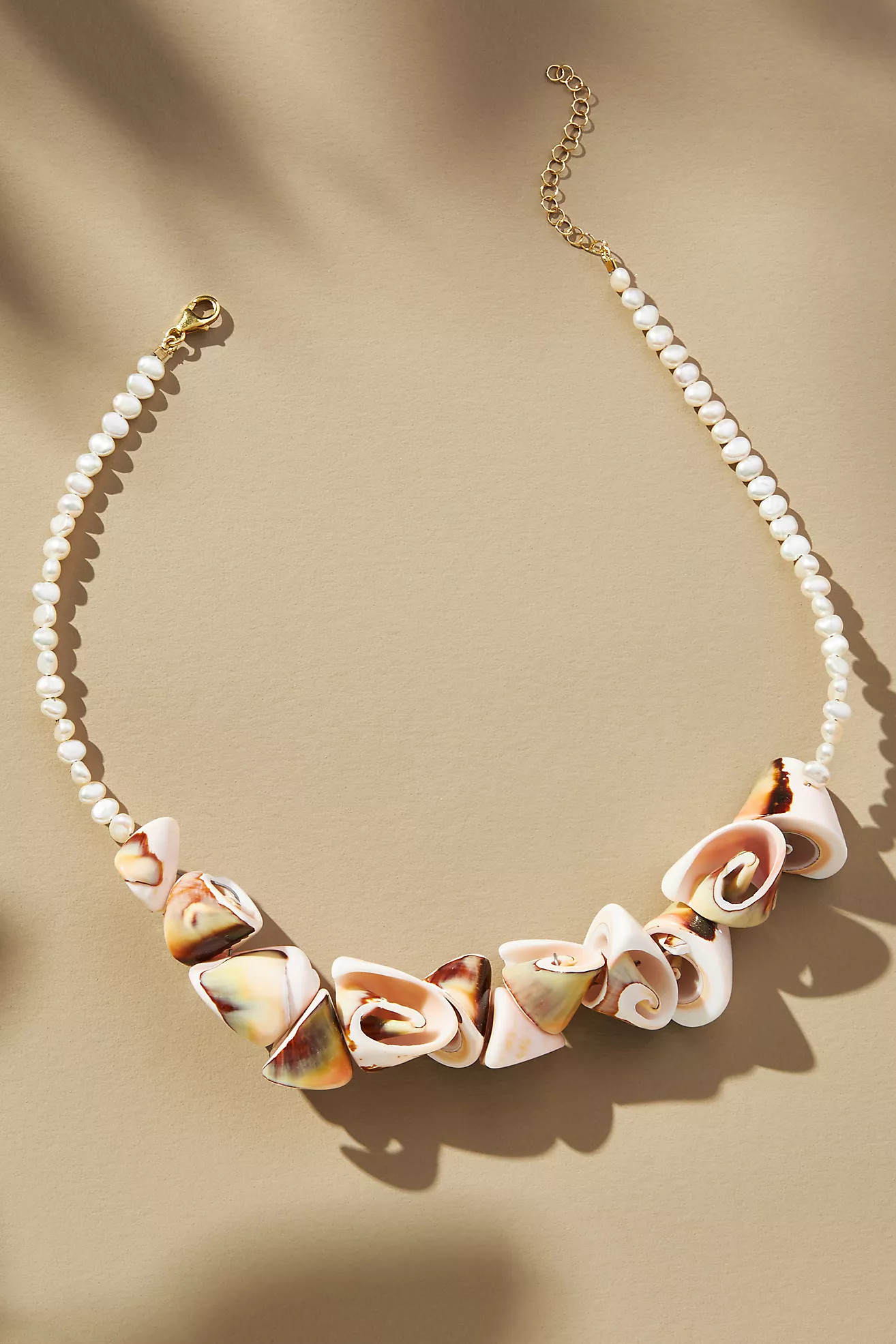 Galley Los Angeles Grace Shell Necklace | Anthropologie (US)