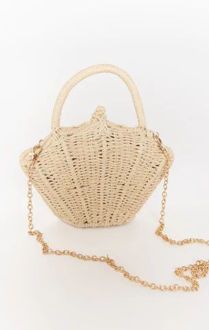 Seashell Straw Bag ~ Natural | Show Me Your Mumu
