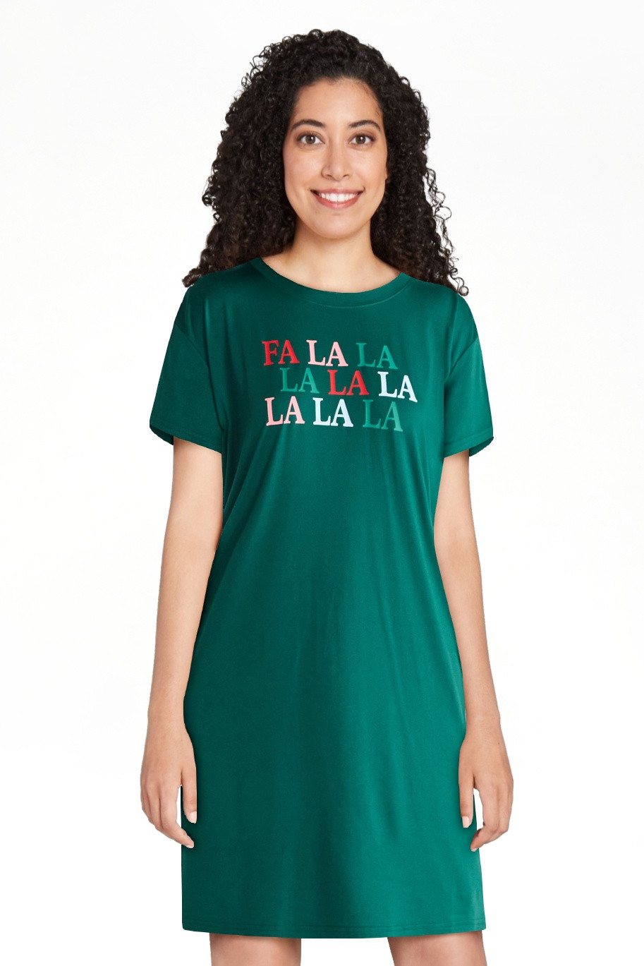 Joyspun Camisón de Mujer de Colección Suave y de Ensueño con Mangas Cortas, Tallas S/M-2X/3X | Walmart (US)