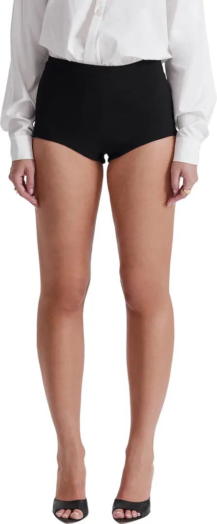 Tahni Back Zip High Waist Shorts | Nordstrom