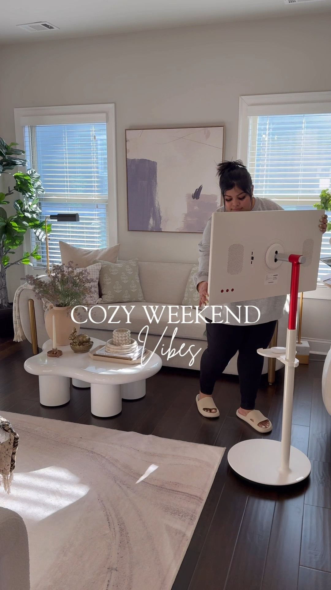 Slow Saturday vibes — just catching up on YouTube with my little portable TV, and honestly, it’s my new favorite thing in the bedroom. Low-key Saturdays are the best. How are you spending yours?



#SaturdayMood #ChillVibesOnly #PortableTV #CozyCorner #WeekendVibes #VintageVibes #EasterTableDecor #CoffeeTableStyle #HomeInspo #SlowLiving #YouTubeCatchUp #CozyHomeVibes #RelaxingMoments #MyPeace #LazySaturday #BedroomVibes #NeutralHome #CozyDecor #WeekendMood #HomeyFeels #RelaxingSpace #SoftLiving #CozyandChic #HomeContent #InteriorVibes #SlowSaturdays #ModernVintageStyle #HomeRituals

#LTKHome #LTKStyleTip