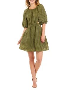 Women's Plaid Mini Dress | Belk