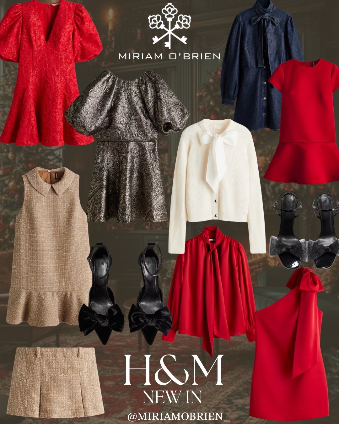 H&M new in! 

Follow me at @miriamobrien_ on IG and TikTok! 

#H&Mnew #H&MHolidayFit #HolidayInspo #SeasonalFashion

#LTKStyleTip #LTKGiftGuide #LTKHoliday