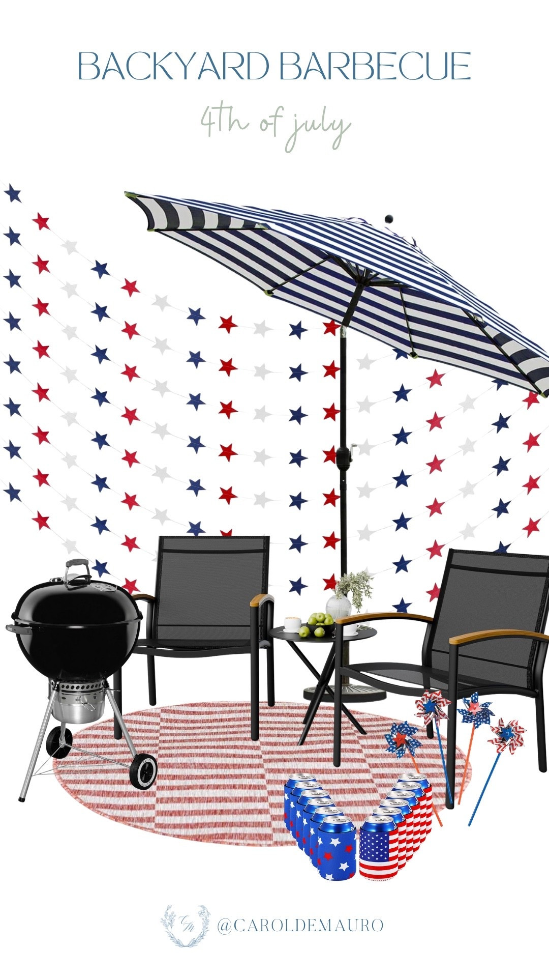 4th of july, backyard barbecue, grill night, outdoor gathering, outdoor umbrella, patio chairs, holiday decor, independence day celebration, outdoor activity, patriotic, amazon decor, affordable finds

#LTKHome