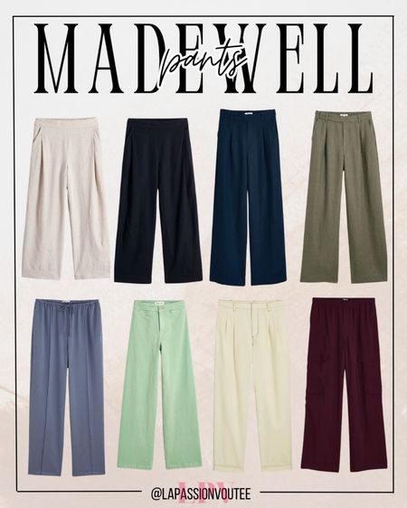 Step up your style game with Madewell's top-selling pants. Designed for versatility and comfort, these wardrobe staples effortlessly elevate any look. Whether it's tailored trousers or casual chinos, find the perfect pair to express your individuality and embrace everyday elegance with Madewell's must-have pants collection.

#LTKxMadewell #LTKfindsunder100 #LTKstyletip