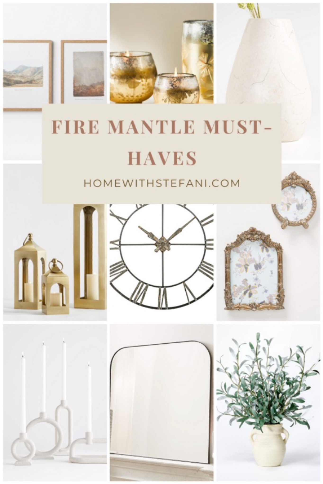 Fire Mantel Must- Haves

#LTKhome #LTKSeasonal