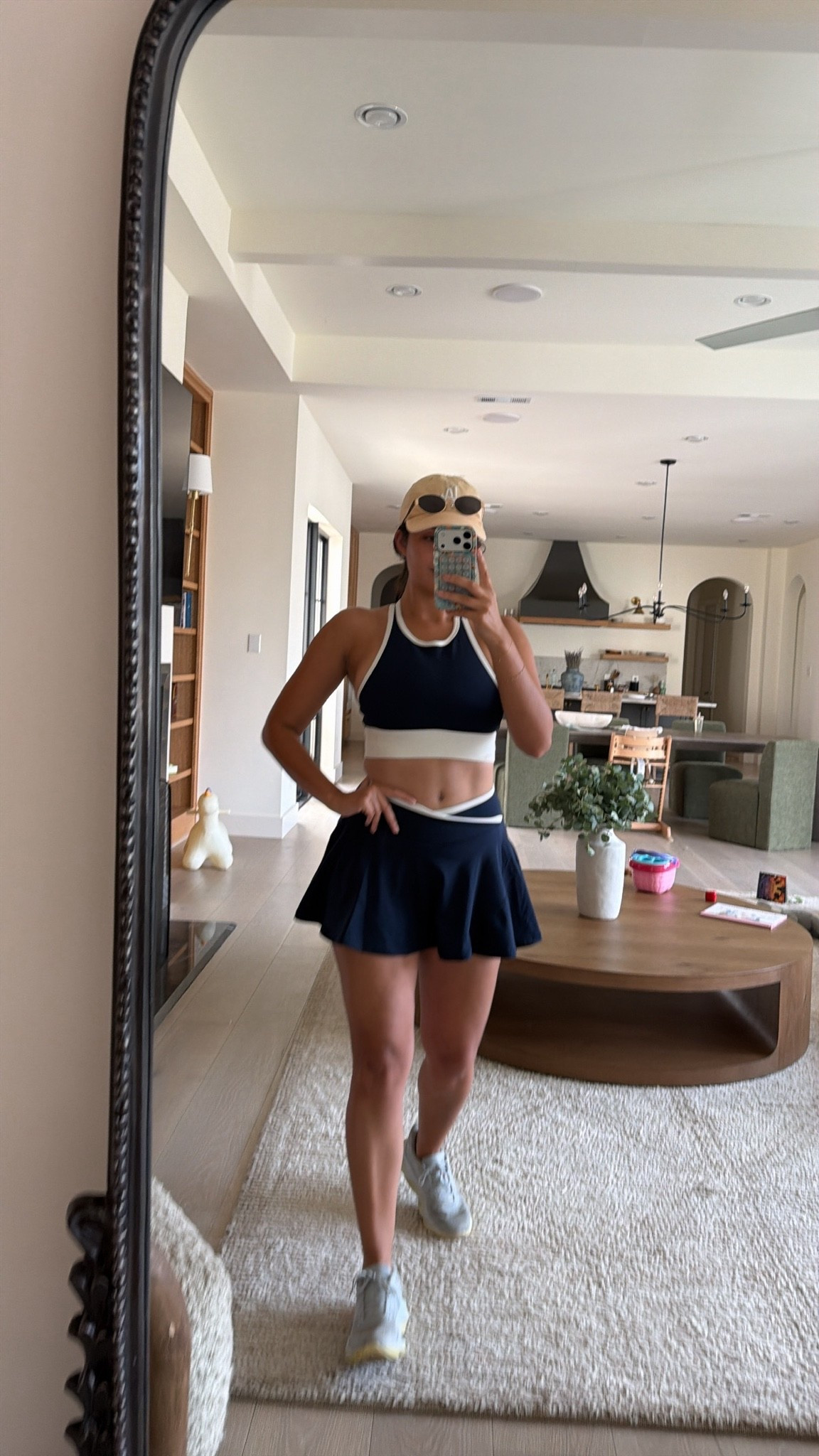 super cute activewear set from pop flex LOVE the skirt has shorts underneath:)

#LTKActive #LTKfitnessgoals