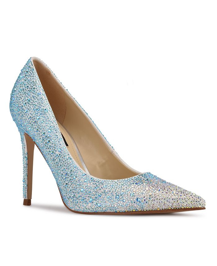Nine West Fresh Women's Rhinestone Pointy Toe Pumps & Reviews - Women - Macy's | Macys (US)