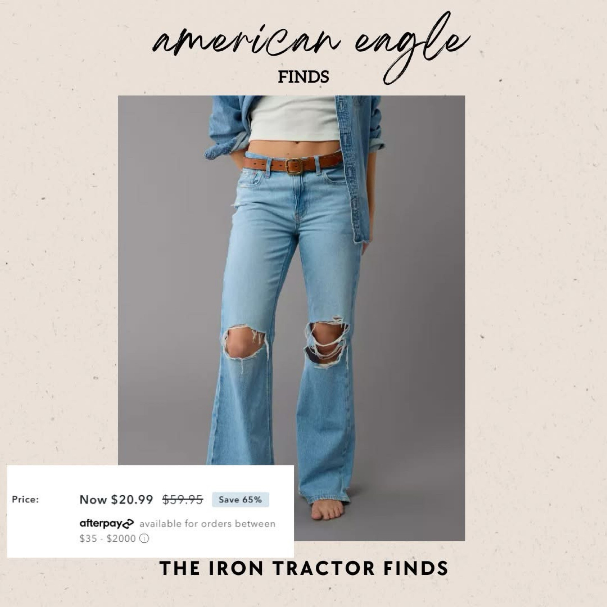American Eagle jeans are the best for any age #jeans #americaneagle #ae 

#LTKStyleTip #LTKOver40 #LTKFindsUnder50