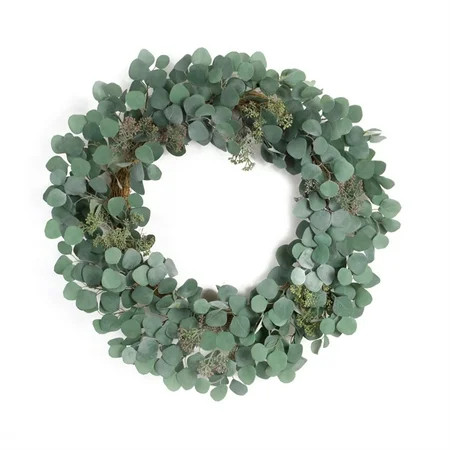 Eucalyptus Wreath 30""D Polyester/Plastic | Walmart (US)