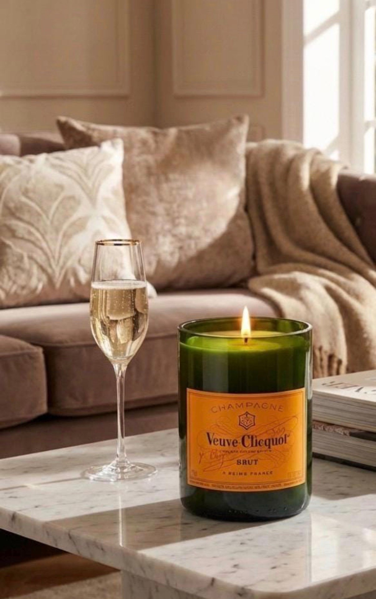 Champagner candle 

#LTKgiftguide #LTKhome #LTKeurope