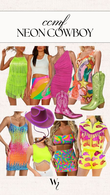 Neon outfit inspo for CCMF neon cowboy night #LTKStyleTip #LTKFindsUnder50

#LTKFestival