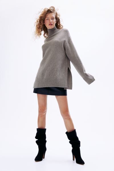 Oversized Turtleneck Sweater | H&M (US + CA)