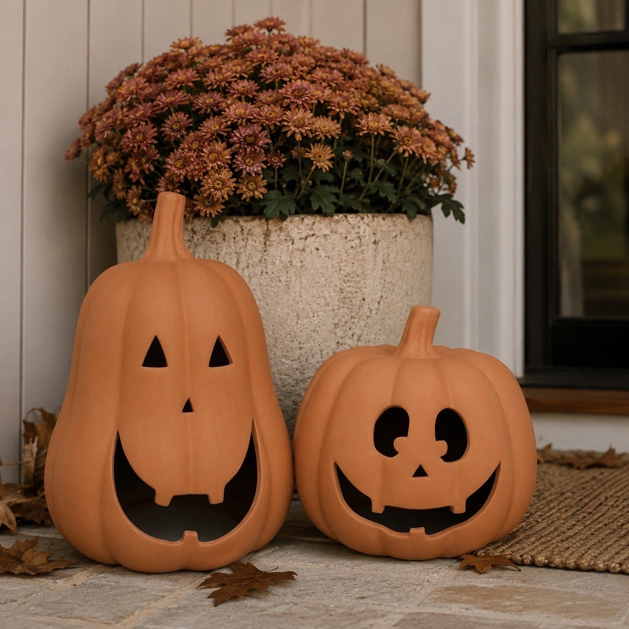These terracotta pumpkins are back! 

Created this image with my own design choices and ai

#LTKSaleAlert #LTKHome #LTKSeasonal
