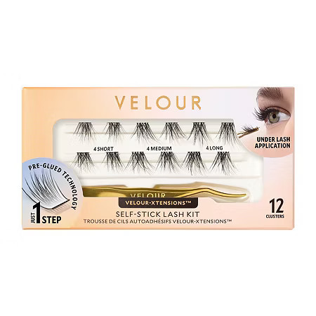 Velour Lashes Velour-Xtensions Self-Stick Lash Kit, One Size, Multiple Colors | JCPenney