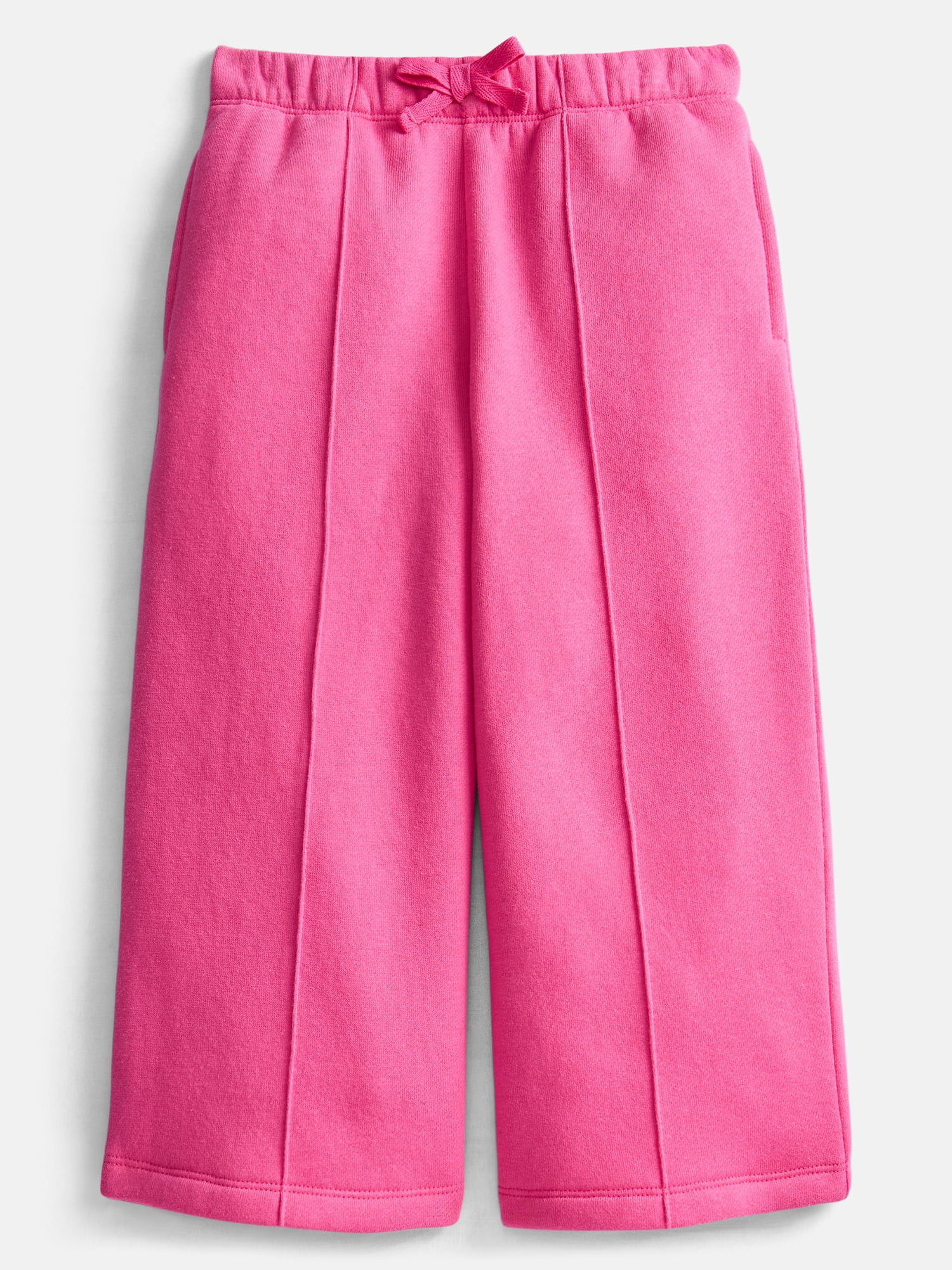 Wonder Nation Toddler Girls Fleece Pintuck Sweatpants, Sizes 12M-5T | Walmart (US)