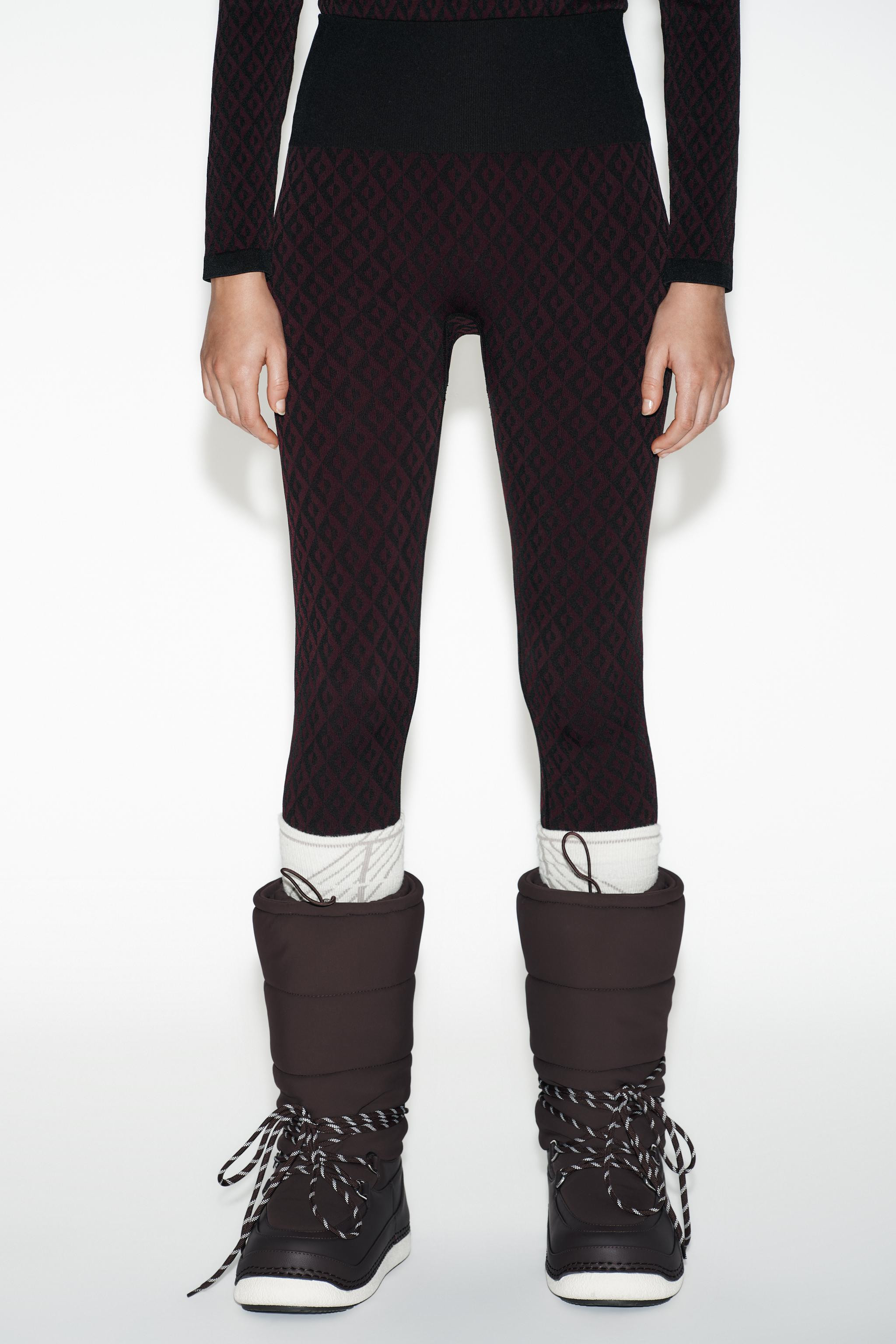 JACQUARD SEAMLESS SKI COLLECTION LEGGINGS | Zara US