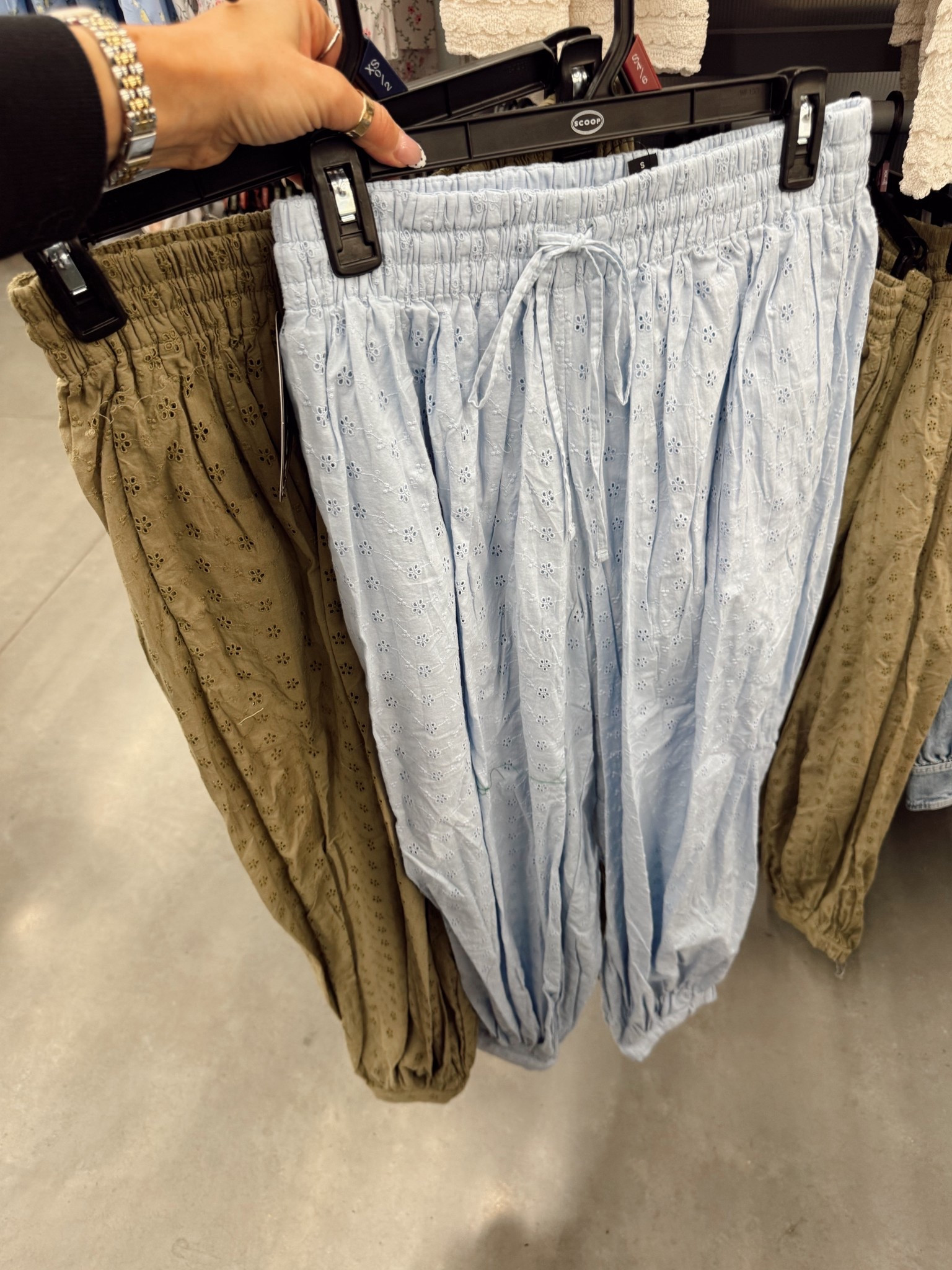 This picture does not do these pants JUSTICE! Giving FP vibes for $32 👏🏼 These will be sold out soon! 

#LTKxMadewell #LTKWorkwear #LTKootd