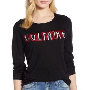 ZADIG & VOLTAIRE Gwendal Woolmark Sweater In Black NWT size small | Poshmark