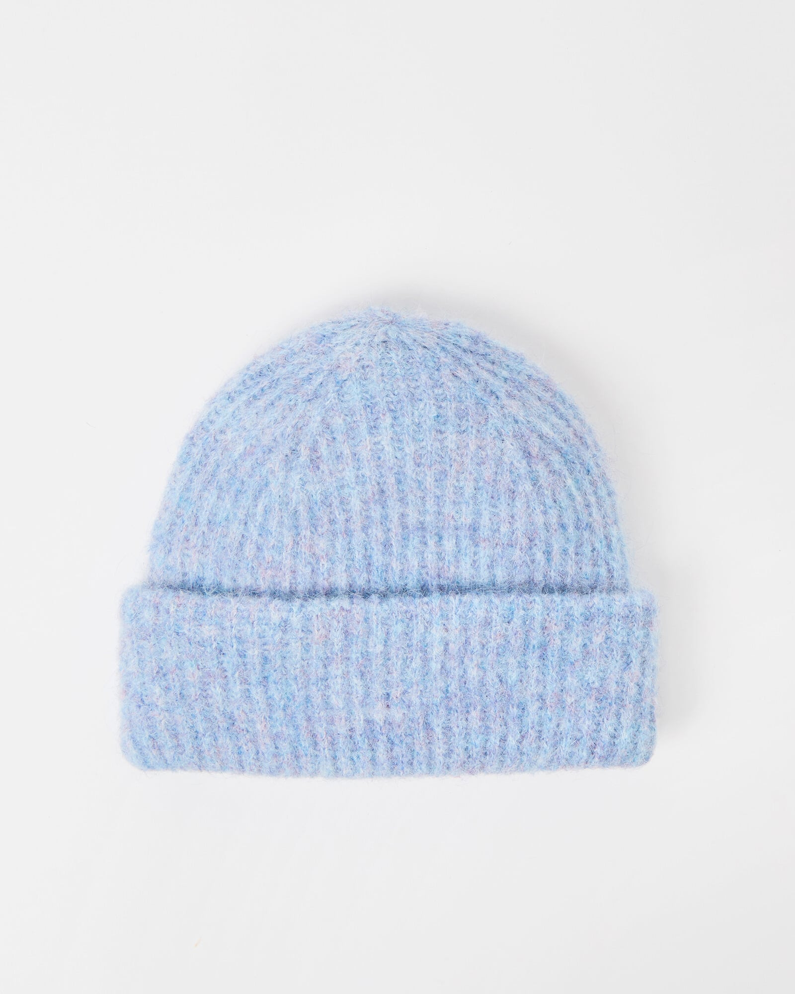 Blue Marl Knitted Beanie Hat | Oliver Bonas | Oliver Bonas (Global)